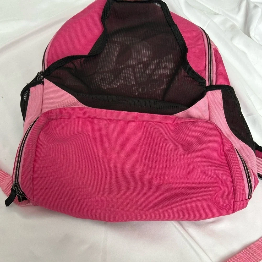 Brava Soccer Backpack | Ventilated Ball Compartment | Pink | EUC